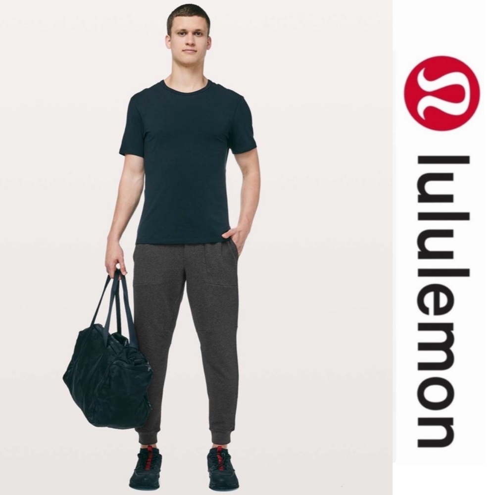 Lululemon | Men’s At Ease Jogger | 
HBLK Heathered Black | Size Large